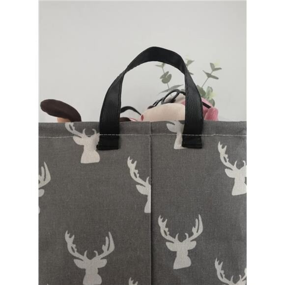 Rectangle Toy Bin Waterproof storage organizer for Nursery Hamper Home decor - Picture 7 of 8